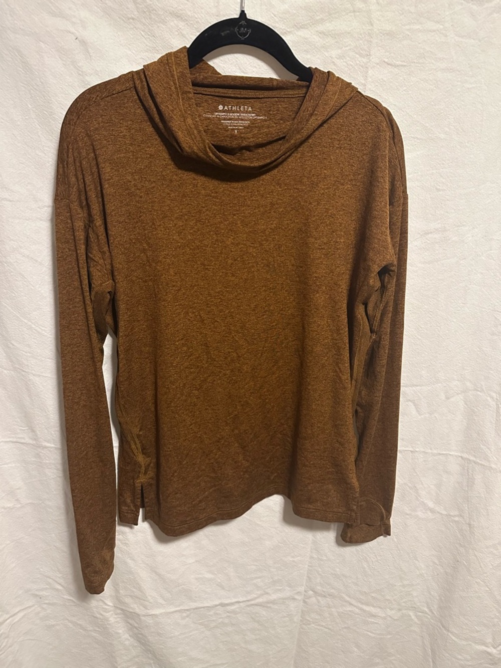 Athleta Uptempo II Hoodie Top Size S